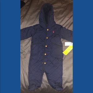 Ralph Lauren Baby Fleece Lined Bunting
